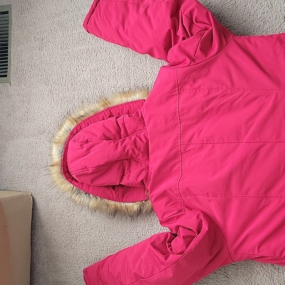 NWT Woman Within Feather Down Faux Fur Lined Hood Parka - Picture 14 of 14